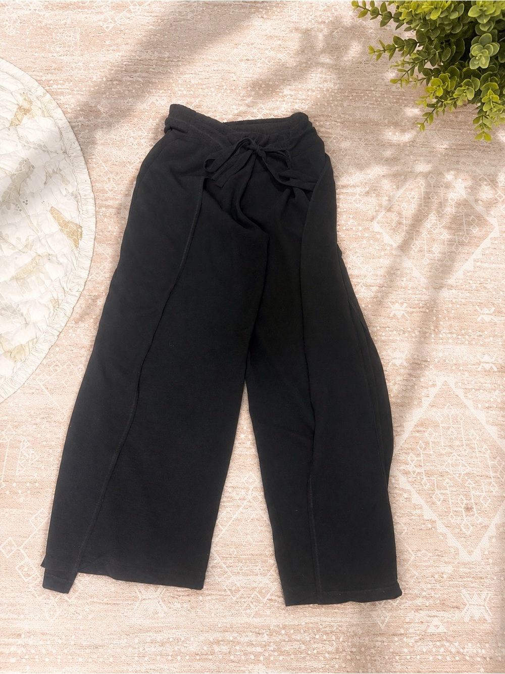 Zara Black Wide Leg Pants